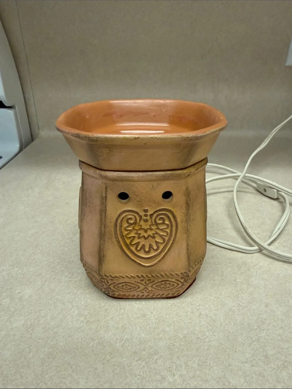 Terracotta Scentsy Electric Wax Warmer -